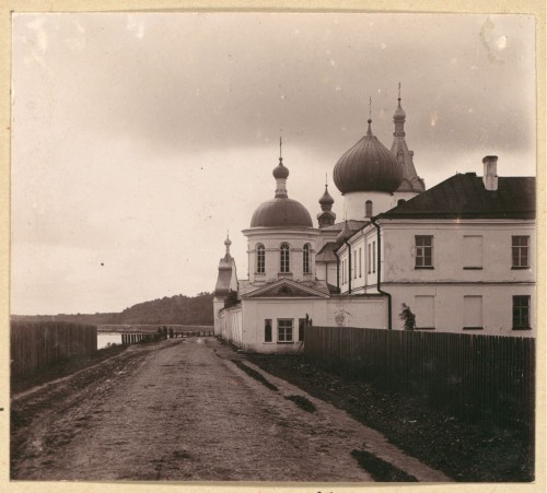 © 1909 Прокудин-Горский. Монастырь Святого Николая Чудотворца.